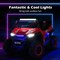 Costway 12V 2-Seater Kids Ride On UTV RC Electric Vehicle Suspension w/ Lights & Music